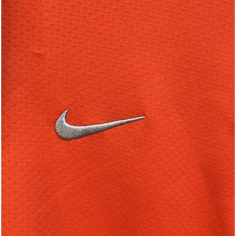 Nike Dri-Fit Full Zip Long‎ Sleeve Sweat Jacket Orange Boys Size XL NWT